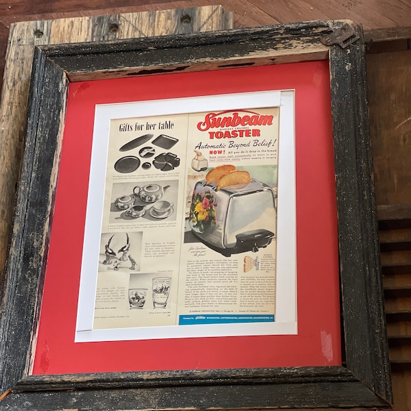 Sunbeam Toaster Vintage Etsy