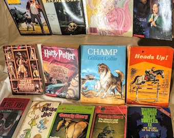 1980s Kids Book Lot