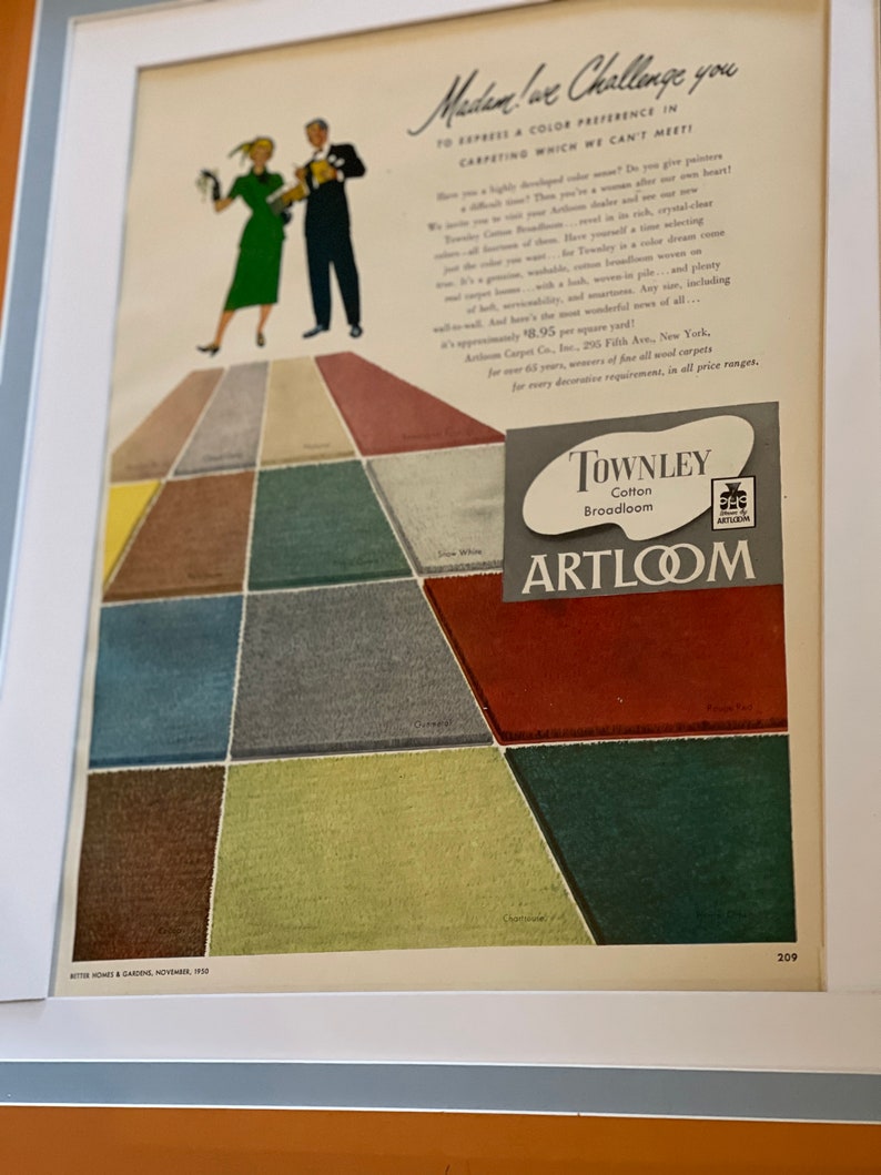 Vintage Magazine Print; Reproduction Large Format; Extra Large Wall Art ...