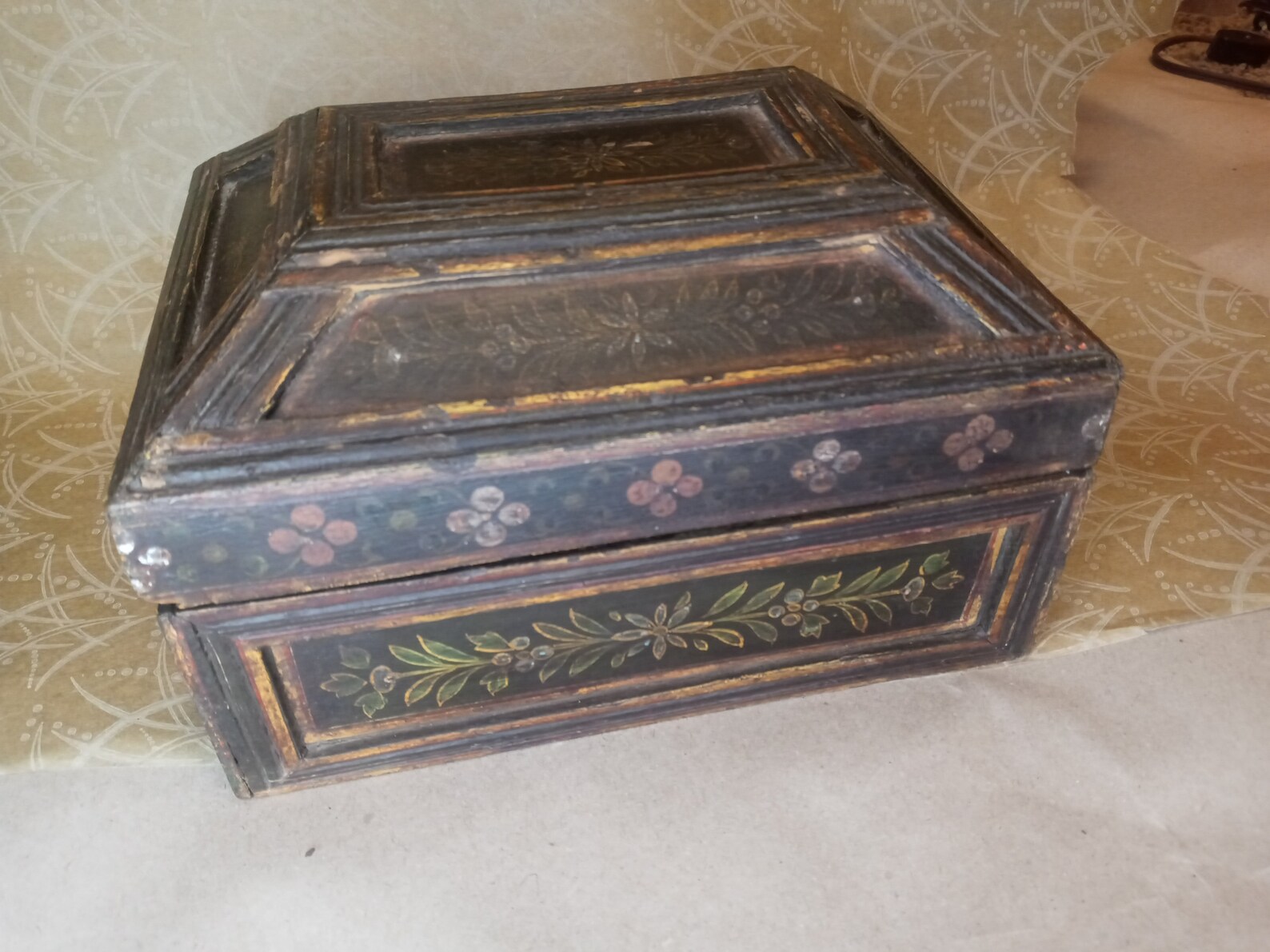 Antique Kerala Indian Jewelry Box Etsy UK