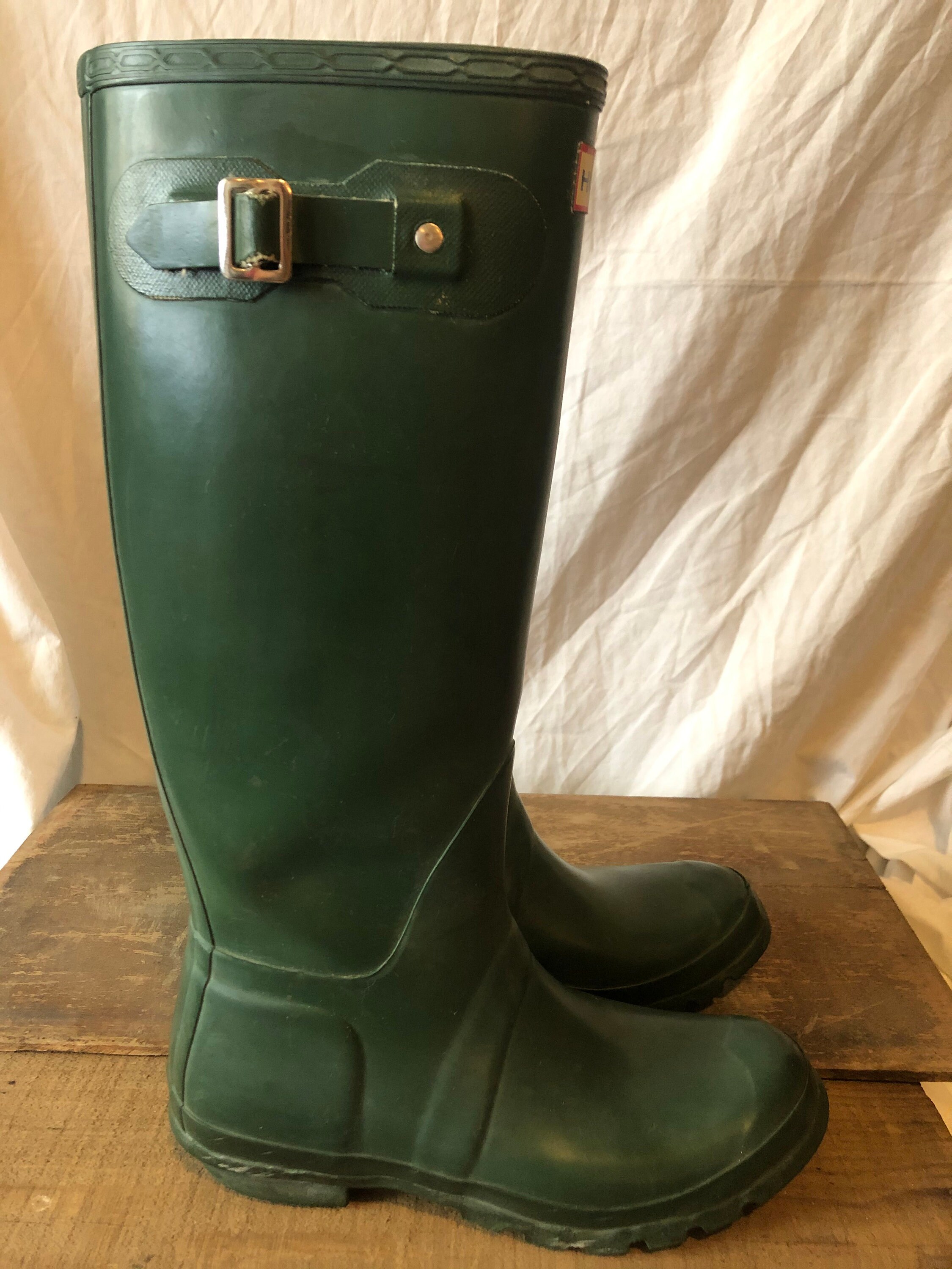 Vintage Hunter Botas Verde Tamaño 6 Hombres EE.UU. Talla 7 | Etsy