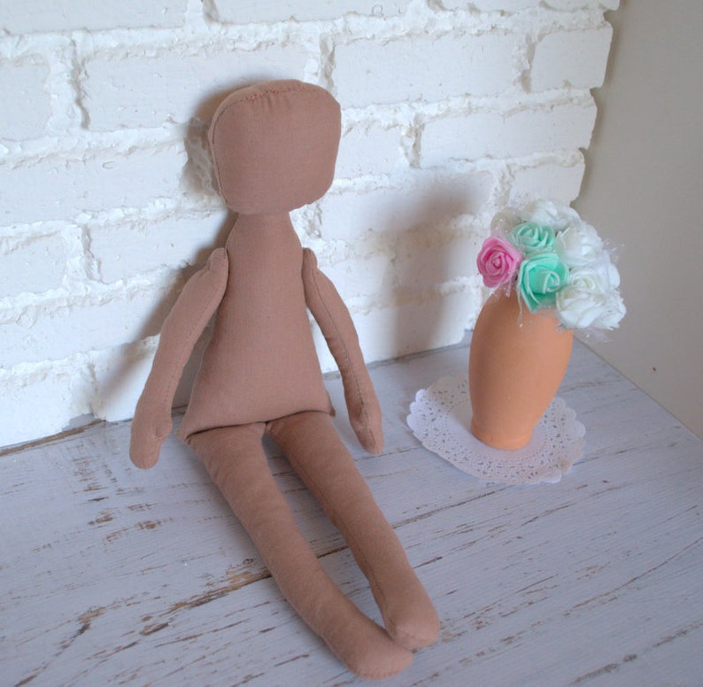 Blank Doll 11 Inches Handmade Blank Dolls Rag Dolls Doll Etsy UK