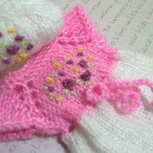 Knitted Doll dress Handmade doll Dress knit clothes for dolls Doll fashion Doll accessories
