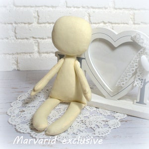 Blank doll 8 inch, Personalised Doll, Rag doll 8 inches, Naked Doll