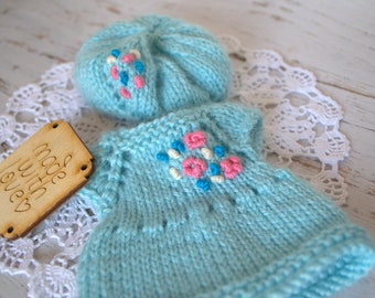 Doll clothes 9 inches Knitted clothes for doll