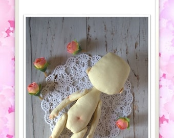 10" Rag Doll Sewing Pattern: Easy Soft Doll Tutorial (PDF)