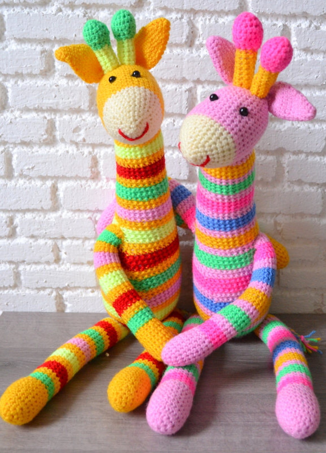 Giraffe Knitted Giraffe Large Giraffe Knitted Giraffes Gift Etsy