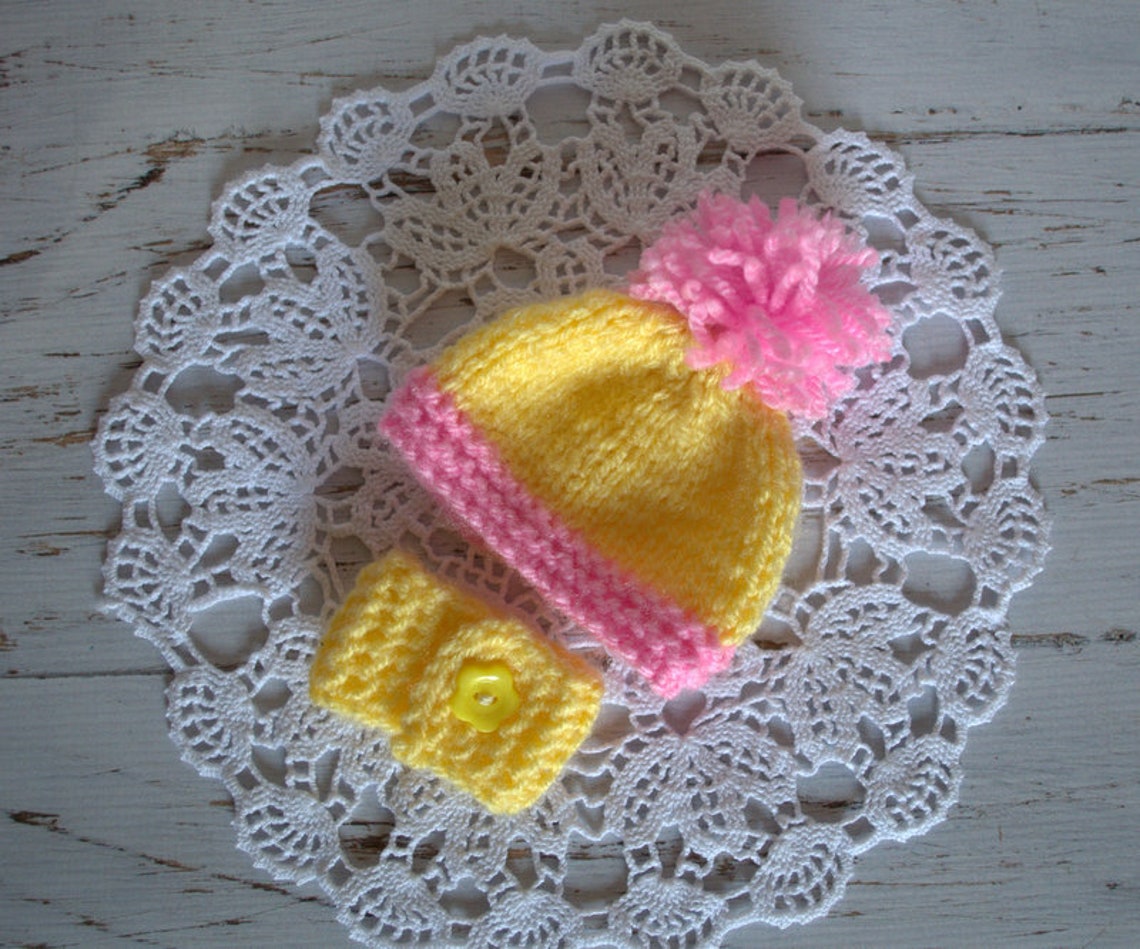 Dolls Clothing Handmade Doll Clothing 912 Inches Knitted Hat Etsy