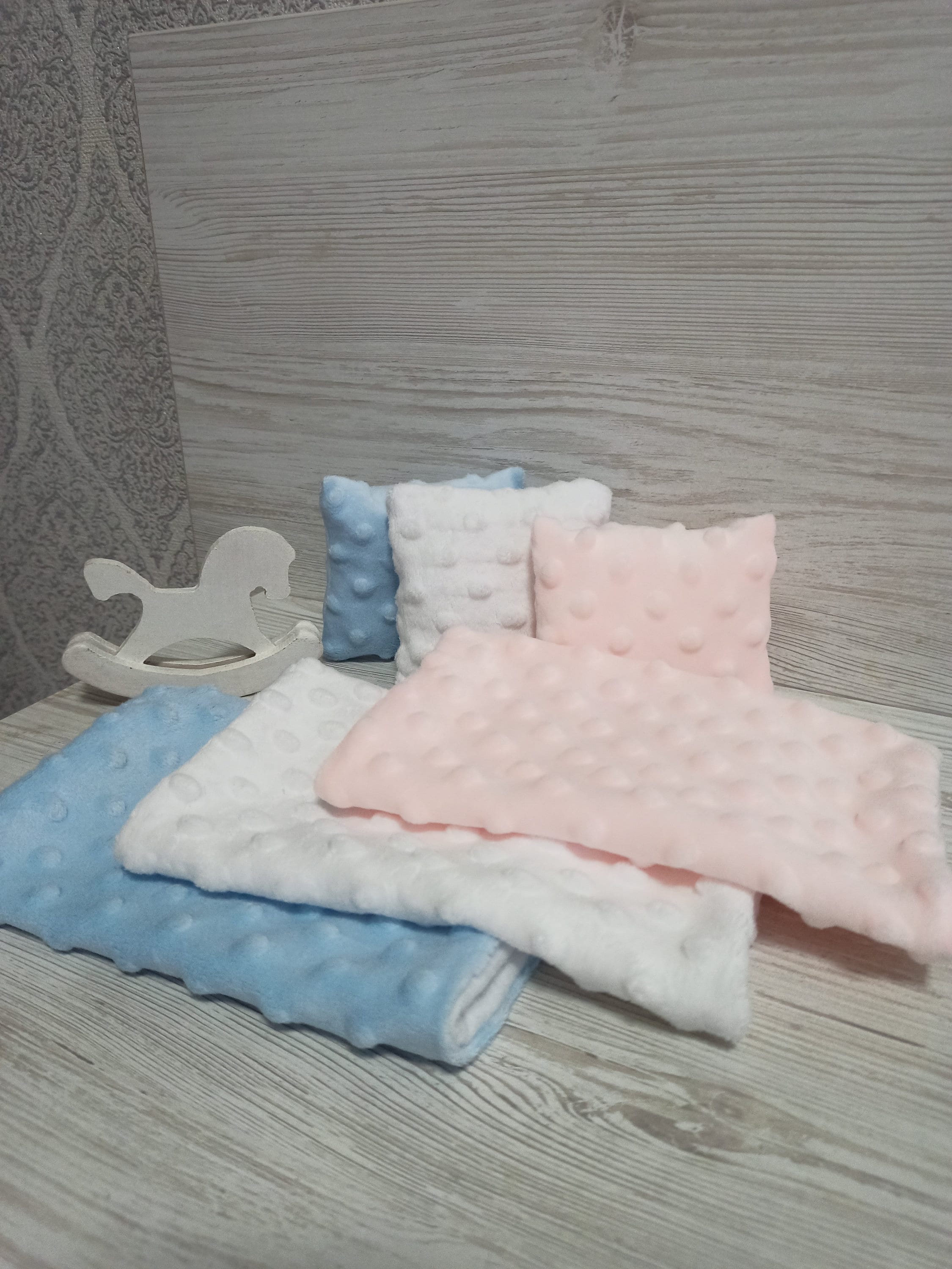Dolls blankets and pillows sale