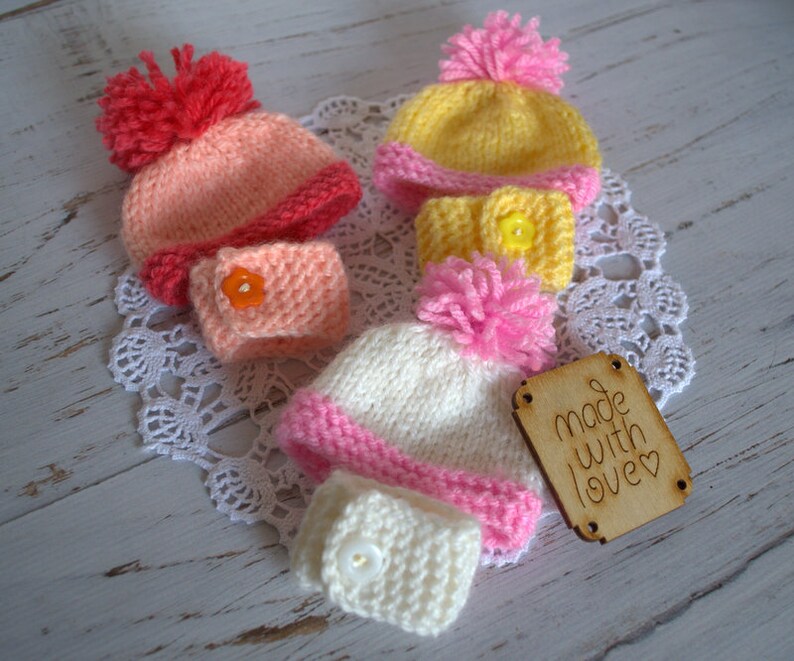 Dolls Clothing Handmade Doll Clothing 912 Inches Knitted Hat Etsy