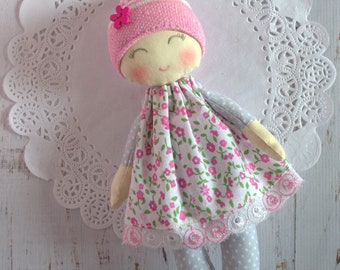 Small rag doll 8 inches