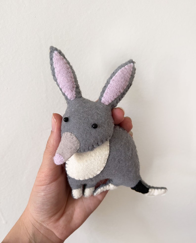 Bilby Pattern Bilby Sewing Pattern, Felt Australian Animal (PDF Pattern) - Etsy Australia