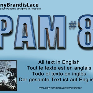 Pattern-A-Month #8 (PAM#8) met Jenny Brandis