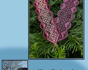 Kiera Bookmark bobbin lace pattern