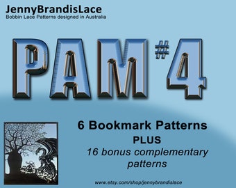 Pattern-A-Month #4 with Jenny Brandis bobbin lace patterns