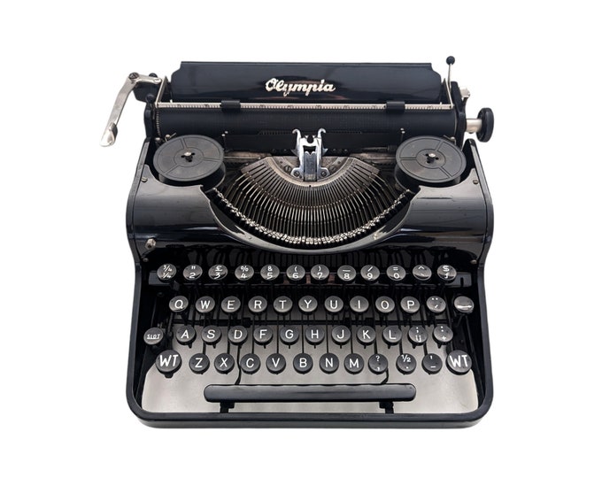 1930s Olympia Simplex Typewriter Made in Germany, a Vintage and ...