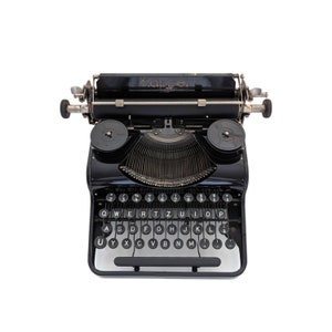 1930s Kappel Fips Vintage Portable Typewriter - Working QWERTZ Typewriter for Writers & Poets - Unique Retro Gift