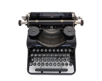 SALE!* Kappel Fips Schreibmaschine, 1930er Jahre, Vintage Reiseschreibmaschine im Funktionstüchtigen Zustand, qwertz.