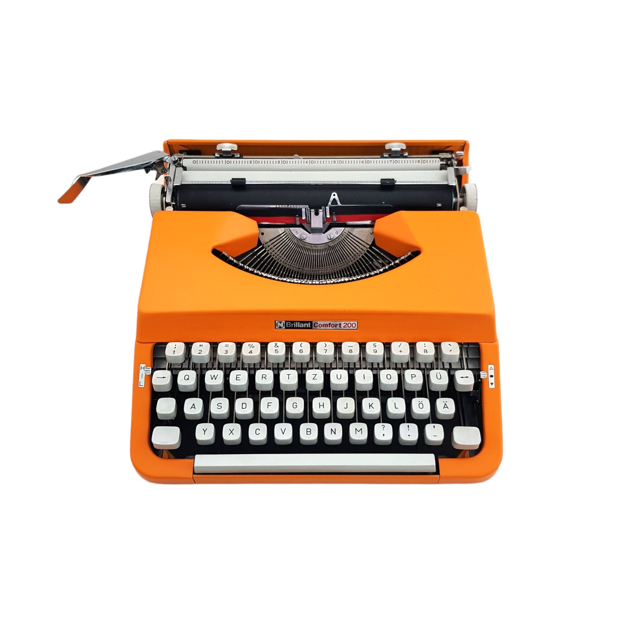 SALE Neckermann Brillant Comfort 200 typewriter orange - Etsy 日本