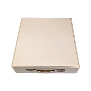 Estuche vintage para máquinas de escribir Olivetti Lettera / Caja de almacenamiento para máquinas de escribir portátiles