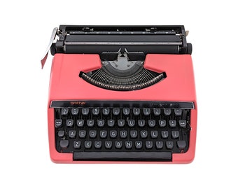 Typewriter Brother Deluxe 220 タイプライター SALE! - Brother DeLuxe 220, Vintage Typewriter, Perfectly
