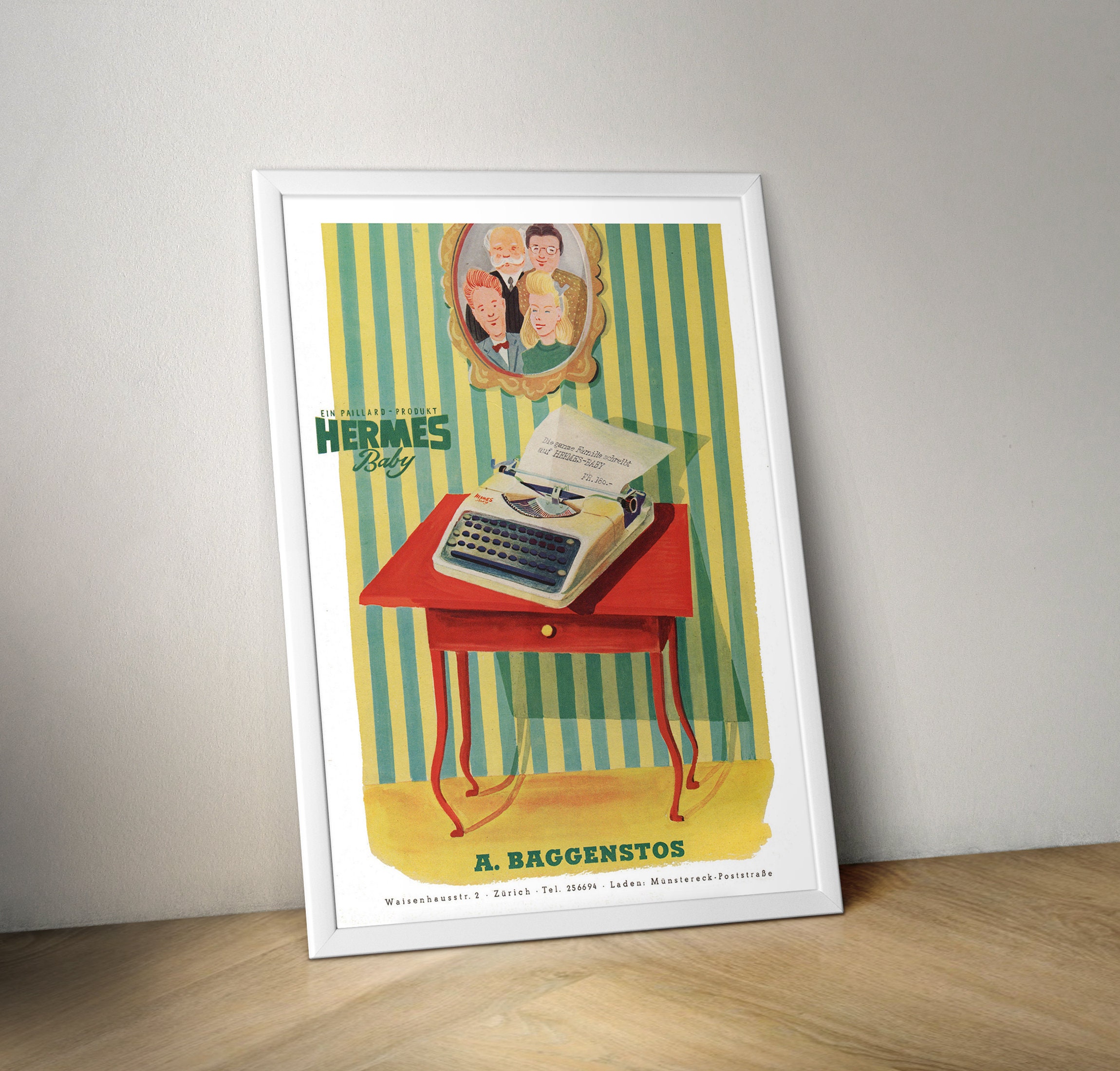 Affiche De Machine A Ecrire Hermes Baby Publicite De Machine Etsy Affiche De Machine A Ecrire Hermes Baby Publicite De Machine Etsy