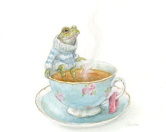 Time Out, A4 art print