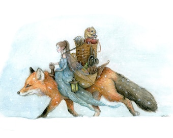 New Horizons, A4 Kunstdruck