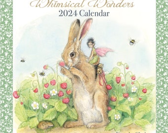 Calendrier mural Whimsical Wonders 2024