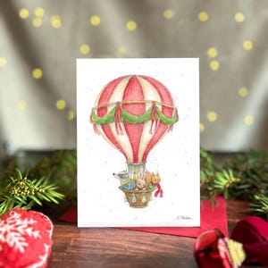 Wenskaart - A Merry Lift-Off