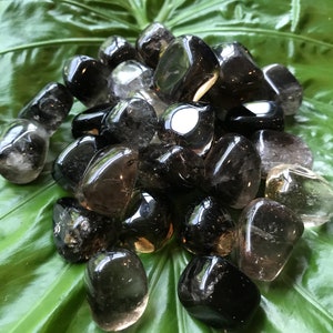 Smoky Quartz Crystal Tumble, Healing Crystal, Healing Stone, Chakra Crystal, Metaphysical Crystal