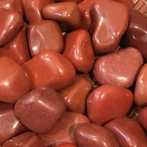 Red Jasper Crystal Tumble, Healing Crystal, Healing Stone, Chakra Crystal, Metaphysical Crystal