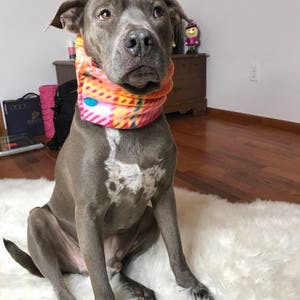 Pink Plaid- wrap around snood