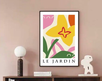 Art mural moderne, abstraction moderne, affiche de fleurs, affiche d'Art abstrait, abstraction, abstrait moderne, affiche décorative,