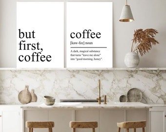 affiches pour cuisine, affiches pour le café, affiches pour bistro, cadeau pour amateur cuisine, cadeau pour cuisinier, affiches coffee