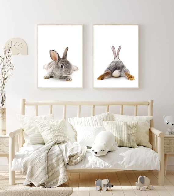 Affiches Pour Chambre DEnfant, affiches lapin, affiche lièvre