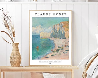 Monet Art, Claude Monet art, affiche monet, impression Affiche d'exposition, l'image Monet, Paysage Monet, impressionnisme art, reproduction