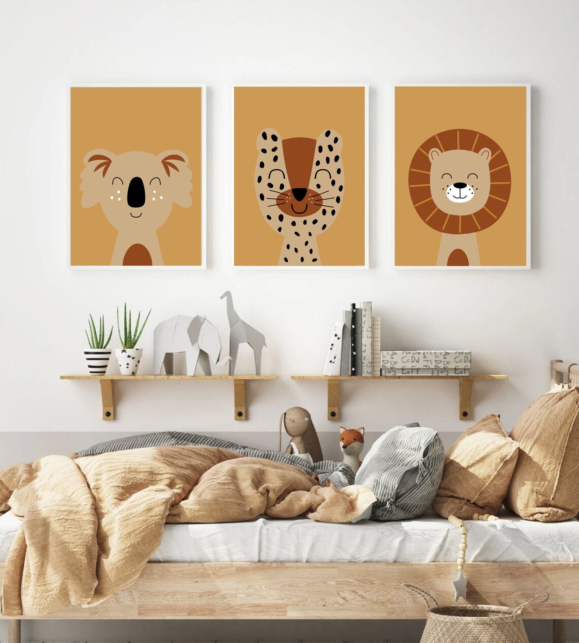 Kids safari poster