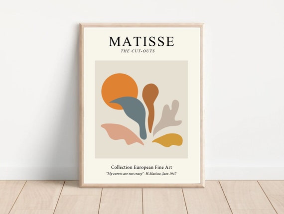 Matisse Henri Matisse Abstrakcja - Etsy Hong Kong