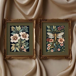 Poster mit Blumen, Vintage Poster, Vintage Illustrationen, Vintage Gemälde von Blumen, Blumen bilder, Poster mit Blumen, Blumen drucken