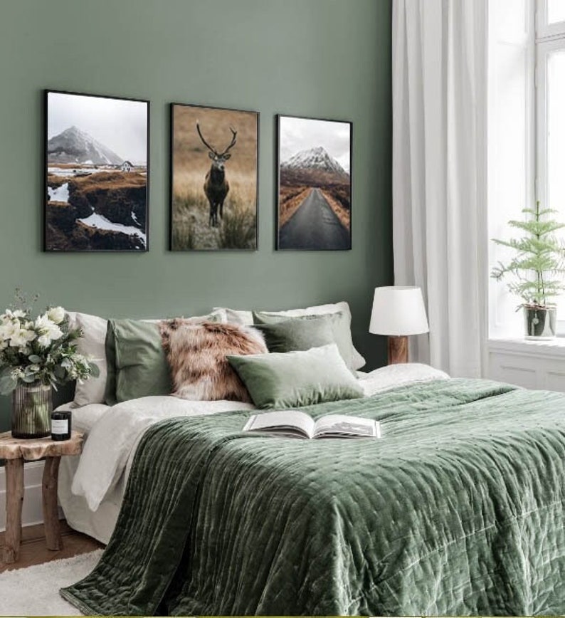 Highlands Photography, Wall Art Print Set 3, Mountains Posters, Home ...