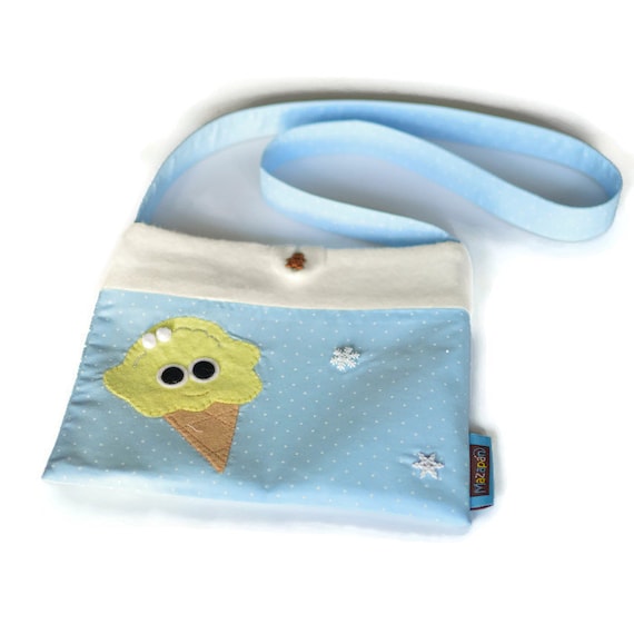 Items similar to Fun icecream shoulder bag for girls! on Etsy