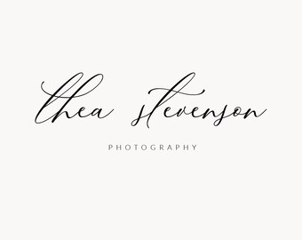 Photography logo, Calligraphy logo, Logo template, Signature logo, Small business branding, Feminine logo, Script font, Photoshop logos 53