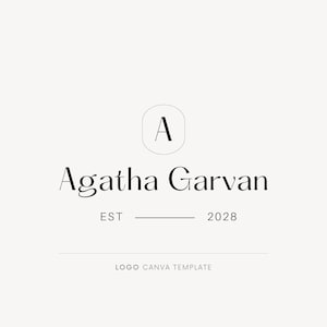 Logo design, Canva template logo, Monogram logo, Real estate logo template, Minimalist logo, Elegant logo, Business logo, Typography logo