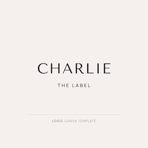 Logo design, Canva template, Luxury logo template, Minimalist logo, Elegant logo, Business logo, Etsy Logo, Logo design for small business