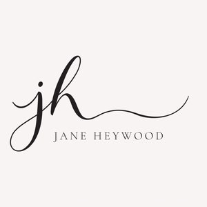 Modernes Kalligraphie-Logo-Design, vorgefertigtes Logo-Design, Fotografie-Logo, individuelles Logo, modernes Logo, Logo und Wasserzeichen, Scandi-Logo-Design