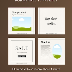 Minimalist Canva Logo Design Modern Logo Monogram Logo Initials Logo