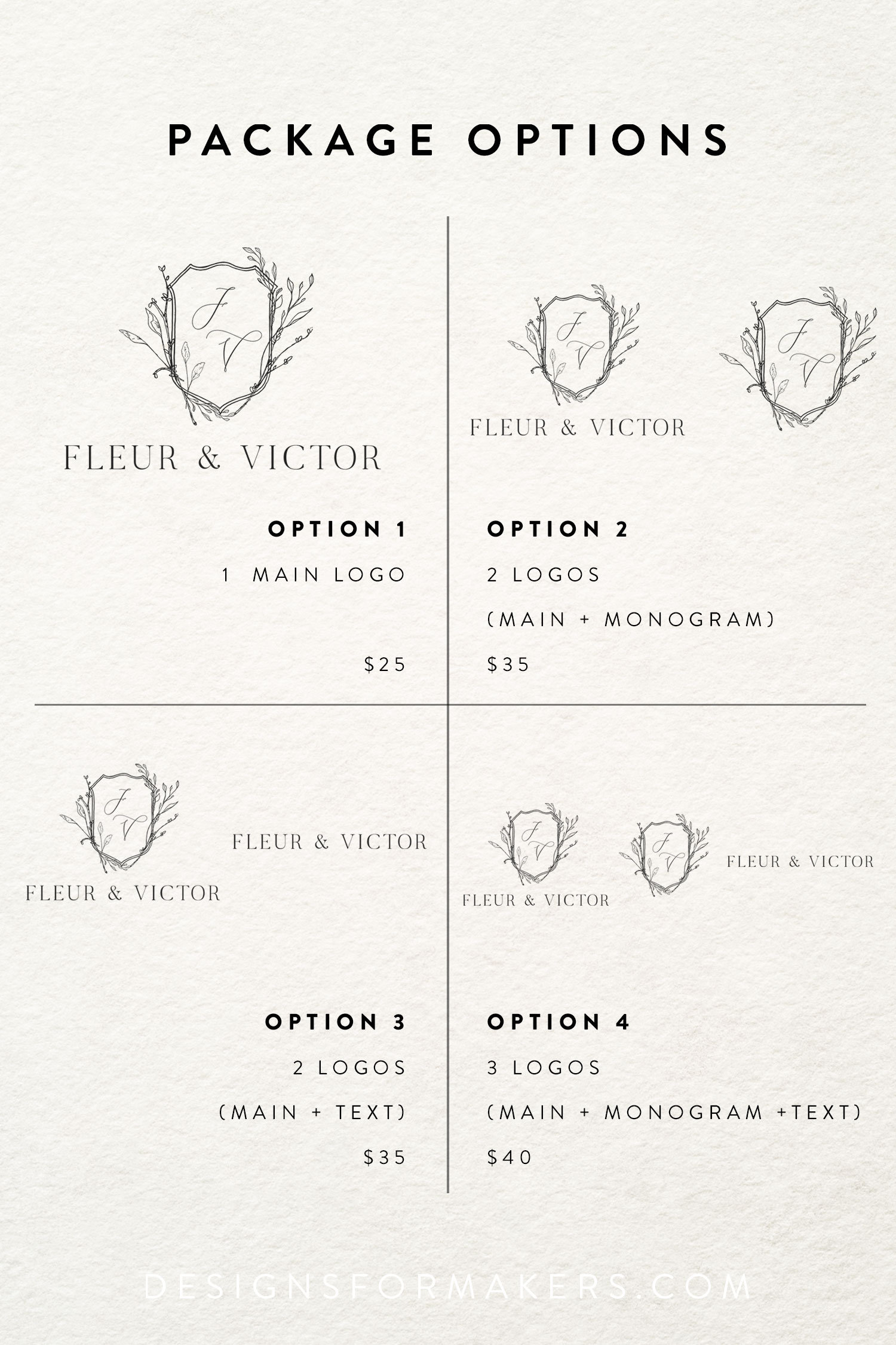 Wedding logo monogram Wedding logo design Couples initials | Etsy