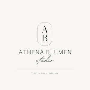 Elegant monogram logo design, Canva template logo, Logo template, Logo designer, Monogram logo, Minimalist logo, Professional business logo