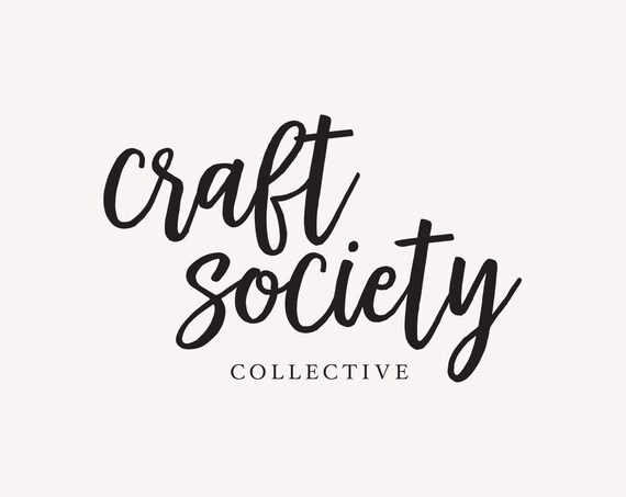 Expressive Calligraphy Font Logo Premade Logo Design Etsy